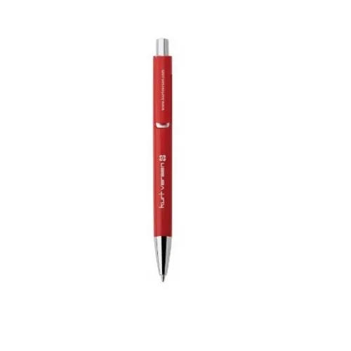 Hercules Promotional Colorful Metal Pens with Silver Click